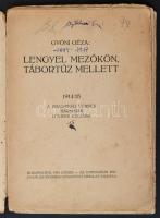 Gyóni Géza: Lengyel mezőkön, tábortűz mellett. Przemysli versek 1914-1915. Budapest, 1916, Athenaeum...