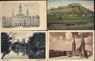 824 db régi magyar városképes lap / Hungary and territories 824 old postcards