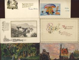 1.200 db régi vegyes motívum képeslap / 1.200 old thematic postcard