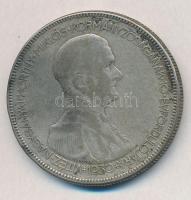 1930. 5P Ag &quot;Horthy jobbra&quot; T:3 patina  Adamo P8