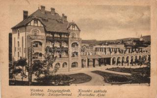 Vízaknafürdő, Ocna Sibiului; Sósgyógyfürdő, Kincstári szálloda / spa, hotel (b)