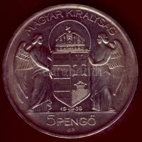 1939. 5P Ag "Horthy balra" T:1