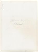 1940 Lillafüred, Hámori-tó, feliratozott fotó, felületén elszíneződéssel, 23,5x17,5 cm