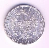 Ausztria 1883. 1Fl Ag T:1/2