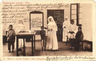 Kalocsai nővérek kezelik a kínai betegeket, Jézustársasága missziói / Hungarian nuns mission in China (EM)