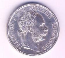 Ausztria 1878. 1Fl Ag T:1/2