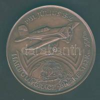 1991. "Magyar ócceánrepülés 60 éves" Br emlékérem T:1/2