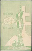 1941 Bp. VIII., A Magyar Szövetség Ereklyés Országzászló Nagybizottságának pártoló tagsági jegye