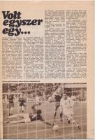 [1978] A Népstadion huszonöt éve, alkalmi lapszám számos érdekes írással, fényképekkel, a magyar vál...