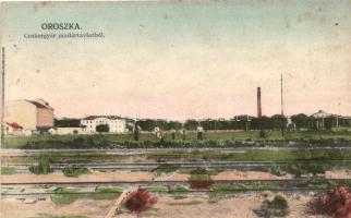 Oroszka, Pohronský Ruskov; Cukorgyár / sugar factory (b)