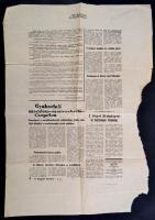 1944 Az Új Magyar Munkás c. lap január 29. száma a szociáldemokraták és zsidók elleni cikkekkel 2 le...