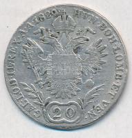 Ausztria 1829A 20kr Ag "I. Ferenc" T:2-,3 k.
Austria 1829A 20 Kreuzer Ag "Franz I&qu...