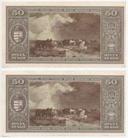 1945. 50P (4x) 2+2 sorszámkövetők T:II kis fo.
Adamo P15