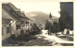 Semriach, Strassenbild, Schuhmacher Geschäft / shoemaker's shop