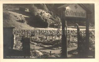 Mauthen, Heldenfriedhof / military cemetery