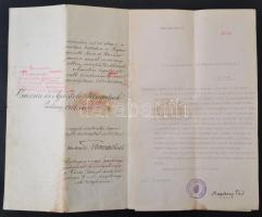 1917 Szenkviczi Palkovics László (1877-1933) alispán levele IV. Károlyhoz (1887-1922), amelyben Pál ...