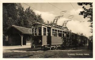 Uto-Kulm, railway station, tram, Uetliberg Bahn