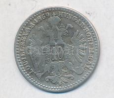 Ausztria 1869. 10kr Ag "Ferenc József" T:2-,3
Austria 1869. 10 Kreuzer Ag "Franz Jos...