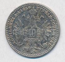 Ausztria 1869. 10kr Ag "Ferenc József" T:2-
Austria 1869. 10 Kreuzer Ag "Franz Josep...