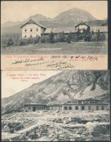 Tátraszéplak, Felkai-völgy - 2 db régi képeslap