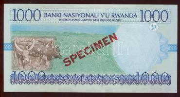 Ruanda 1998. 1000F "SPECIMEN 000" T:I