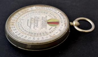 Régi Wynne's Infallibte fénymérő, német nyelvű, kopottas