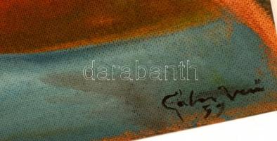 Gábor jelzéssel: Formák. Olaj, farost, 80×60 cm