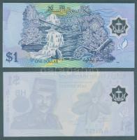 Brunei 1996. 1$ csak előlapi fázis + forgalmi T:I