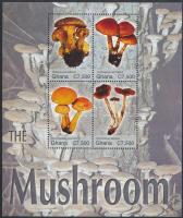 Mushroom minisheet, Gomba kisív