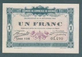 Franciaország/Grenoble 1916. 1F T:I