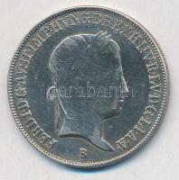 1848B 20kr Ag &quot;V. Ferdinánd&quot; T:2,2- juszt.