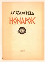 Gy. Szabó Béla: Hónapok. -- fametszeteit bemutató kiadvány. Kolozsvár, 1973, Dacia. Kiadói karton mappában, széteső lapok