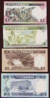 Zambia 1980-2006. 22db klf bankjegy, sor T:I