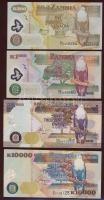 Zambia 1980-2006. 22db klf bankjegy, sor T:I