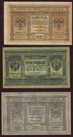 Oroszország 1915-24. 11db bankjegy T:I