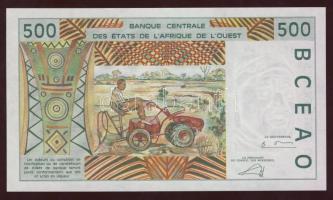 Nyugat-Afrika/Dahomey 2002-2003. 500F T:I