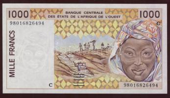 Nyugat-Afrika/Burkina Faso 1996-97. 1000F T:I