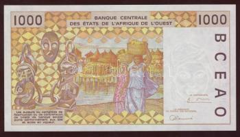 Nyugat-Afrika/Burkina Faso 1996-97. 1000F T:I