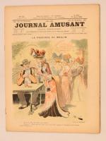 1901 A Journal Amusant, journal humoristique No.112 - francia nyelvű vicclap, illusztrációkkal, 16p / French humor magazine