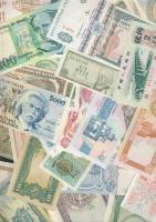 288 klf bankjegy jobbakkal az egész világból benne D.Reich T:többségében I