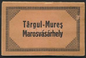 cca 1920-1930 Târgul-Mureş - Marosvásárhely, leporelló füzet, 19 képpel, jó állapotban