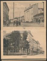 cca 1920-1930 Târgul-Mureş - Marosvásárhely, leporelló füzet, 19 képpel, jó állapotban