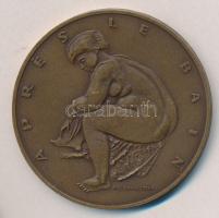 Kiss Kovács Gyula (1922-1984) 1964. "Renoir" Br emlékérem (60mm) T:2 kis ph