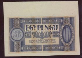 1938. 1p felső ívszéllel T:I