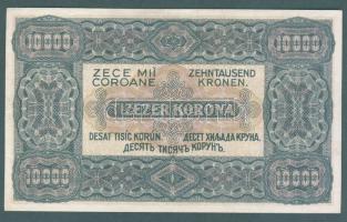 1923. 10000K "80 fillér" fny-sal T:II+, (majdnem I-) hajtva, de törve nem