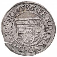 1535K-B Denár Ag "I. Ferdinánd" (0,48g) T:2
Huszár 935., Unger II.: 745.a