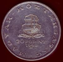 1948. 5Ft Ag, 10Ft Ag, 20Ft Ag "Szabadságharc" sor T:1/2