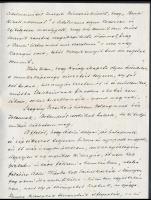 1923 Dr. Nagyenyedi Jeney István saját kézzel írt, személyes hangvételű levele