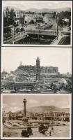 Damascus, Damas; - 4 unused pre-1945 postcards, mixed quality