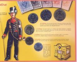 Ausztria 2000. 10Gr-20Sch 6klf db, szettben T:BU